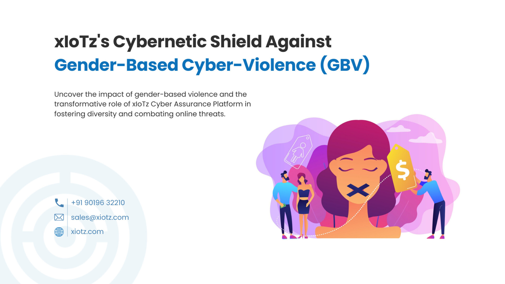 xIoTz’s Cybernetic Shield Against Gender-Based Cyber-Violence (GBV)