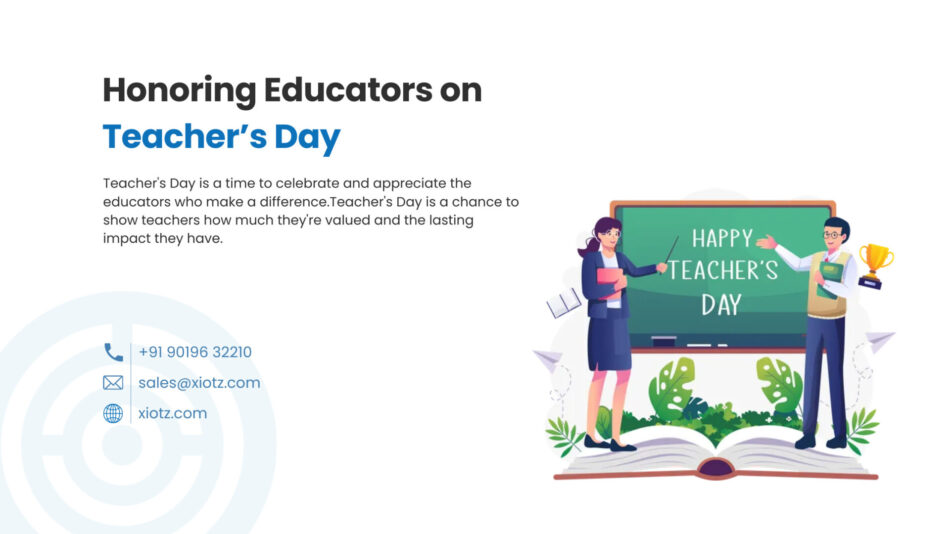 Honoring Educators on Teacher’s Day